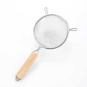 Double Mesh Kitchen Strainer 12.5 14 16 18 20 cm with Double Hooks from RUITONGS