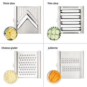 6-in-1 Stainless Steel Mandoline Vegetable Slicer from RUITONGS (2)