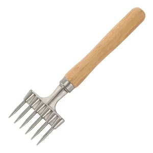 6-Point Ice Chipper Zinc Alloy with Wooden Handle from RUITONGS