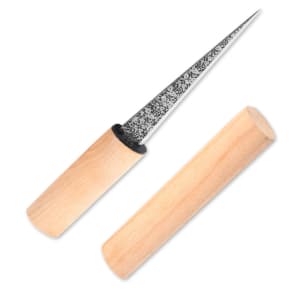 Japanese Ice Carving Knife Stainless Steel with Wood Handle 4 Inch from RUITONGS
