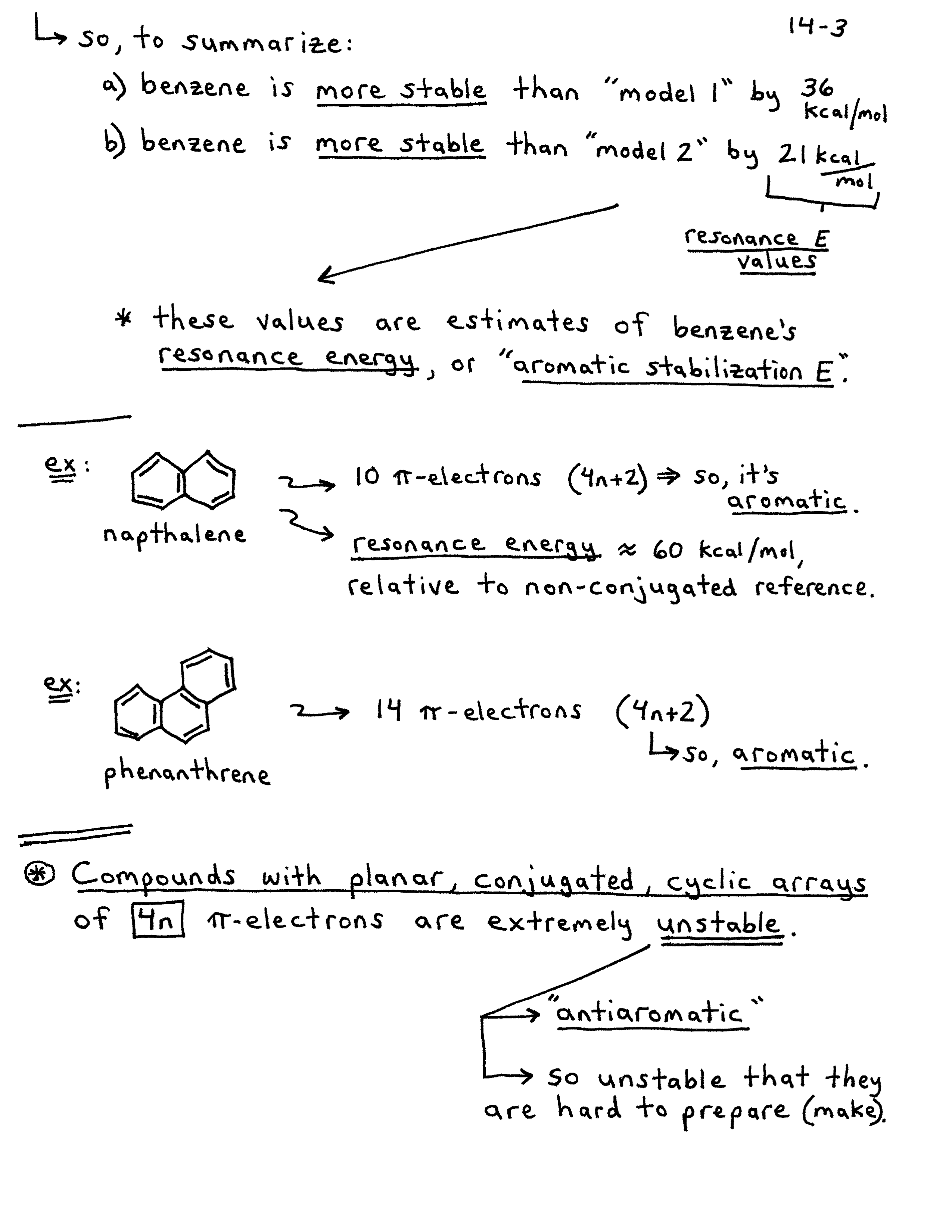 Organic Chemistry Notes Aromatic Compounds And Aromaticity