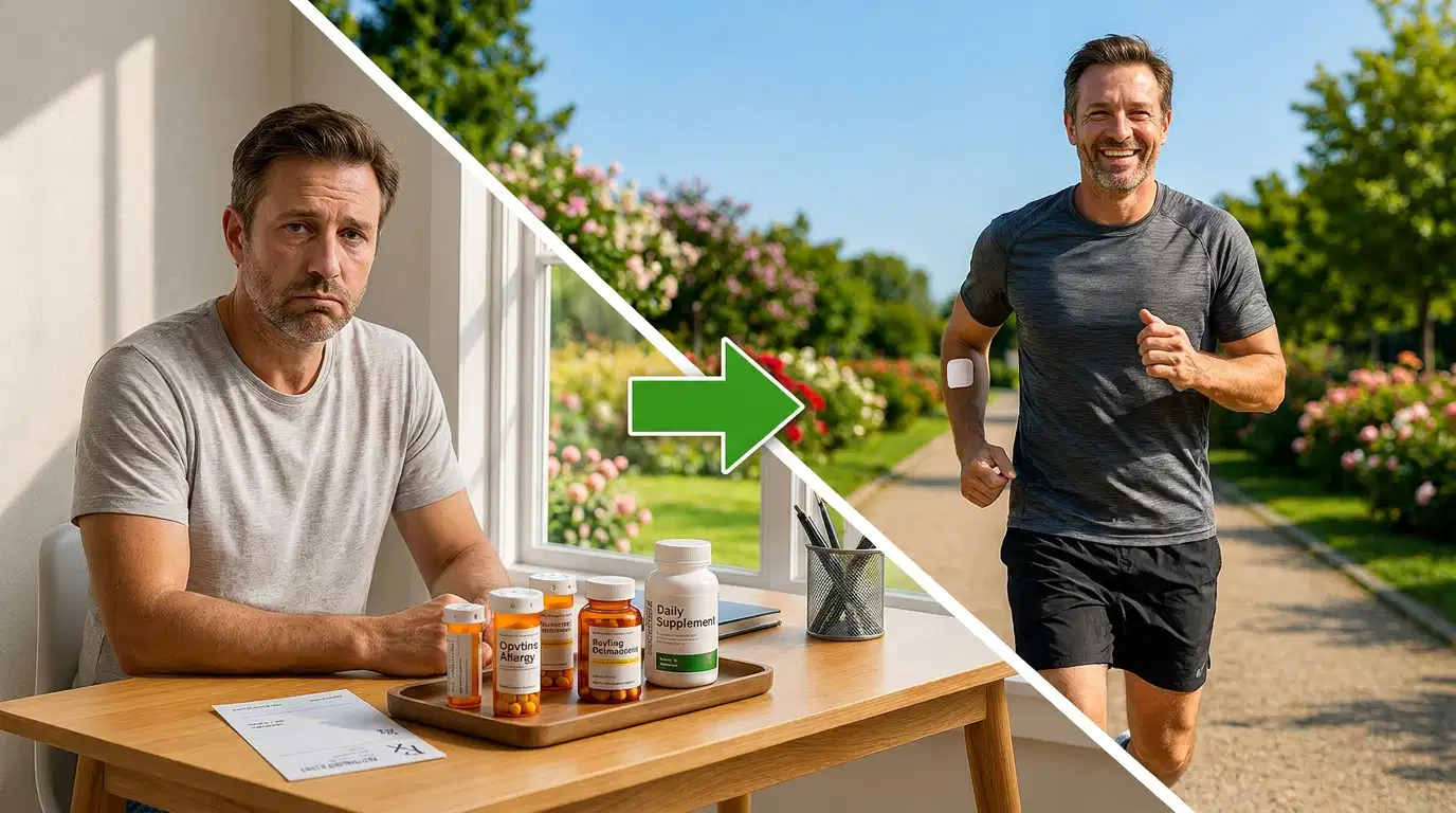 Nutrisi Transdermal menjadikan hidup lebih mudah & praktis.