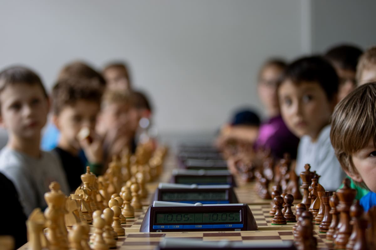 Der Turniersaal ist angerichtet. Bild von Theresa Reitz.