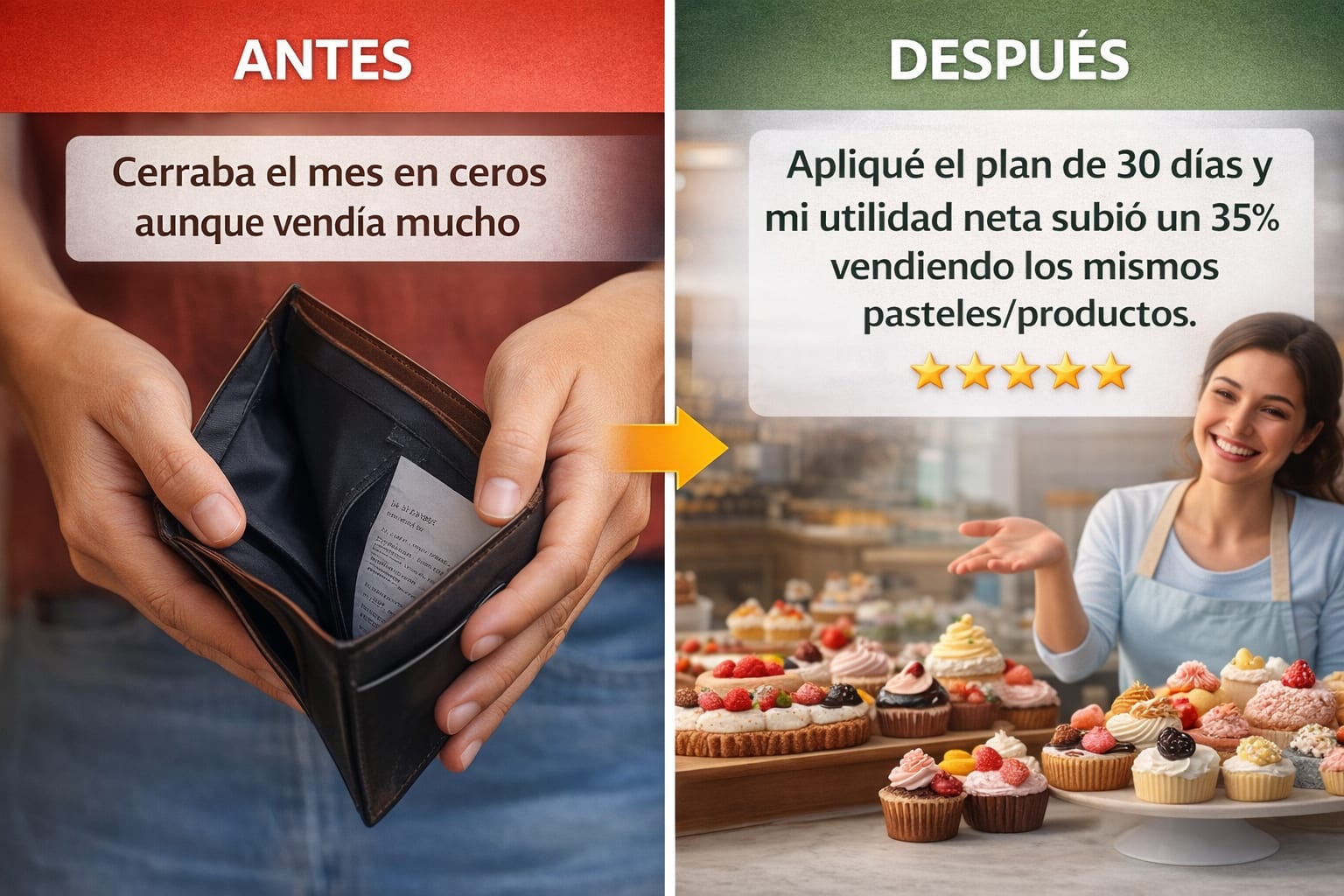 Testimonio de resultados