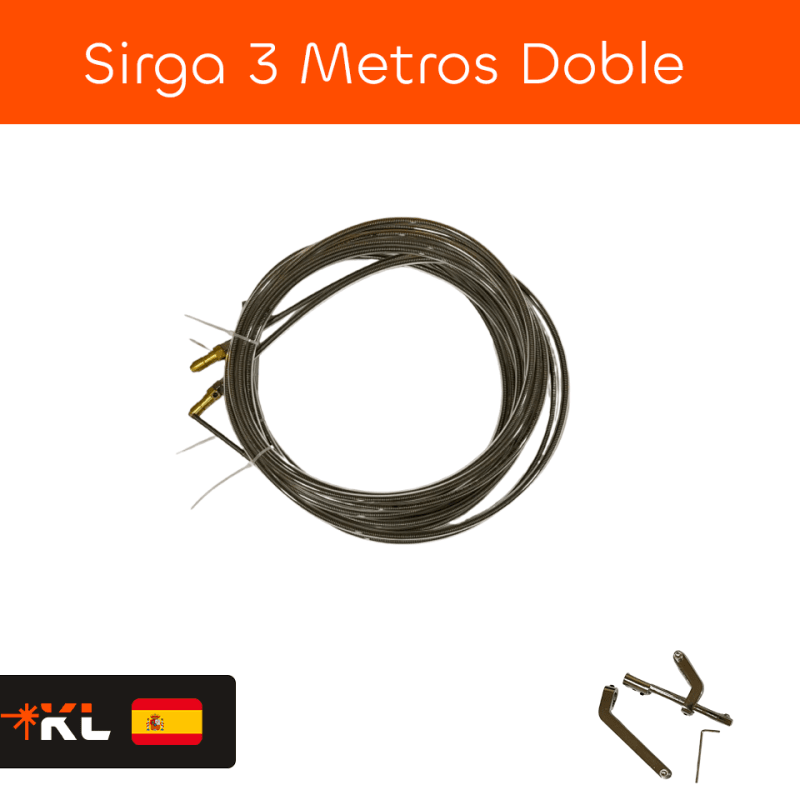 Sirga Láser 3 Metros Doble