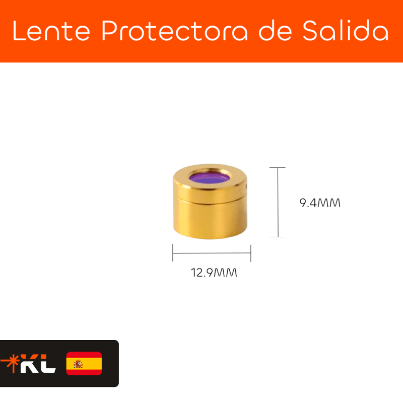 Lente Protectora de Salida 12.8*9.4