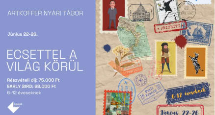 ARTKOFFER NYÁRI TÁBOR │ ECSETTEL A VILÁG KÖRÜL