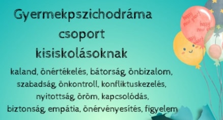 Gyermekpszichodráma csoport kisiskolásoknak