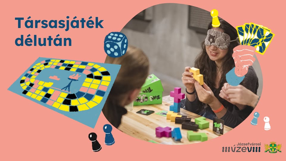 Társasjáték délután a Játszóház Projekttel - ingyenes