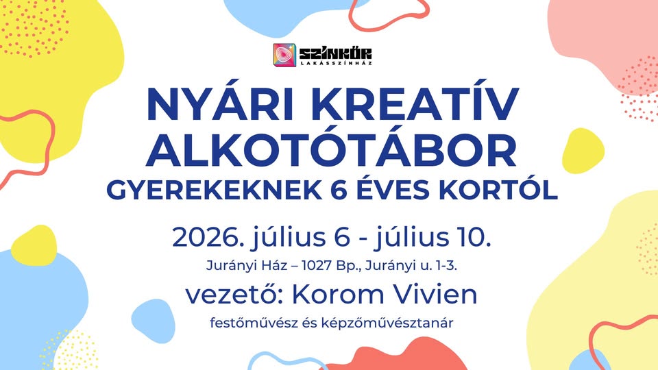 Kézműves tábor 2025.07.06-10-ig 