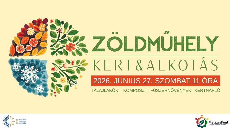 Zöldműhely – kert&alkotás: A talaj titkos világa