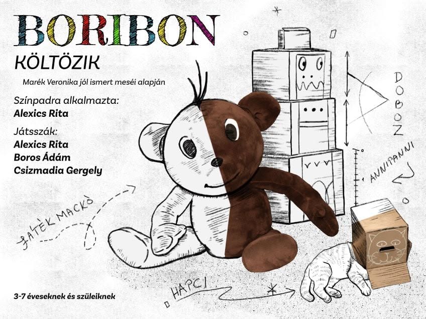 Boribon költözik-bábelőadás