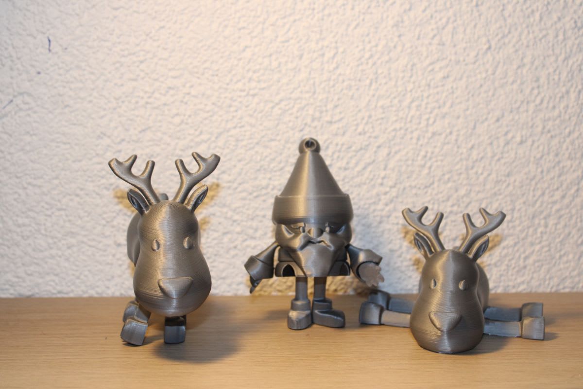 Figurine de Noel - Réalisation impression 3D Koncept3D