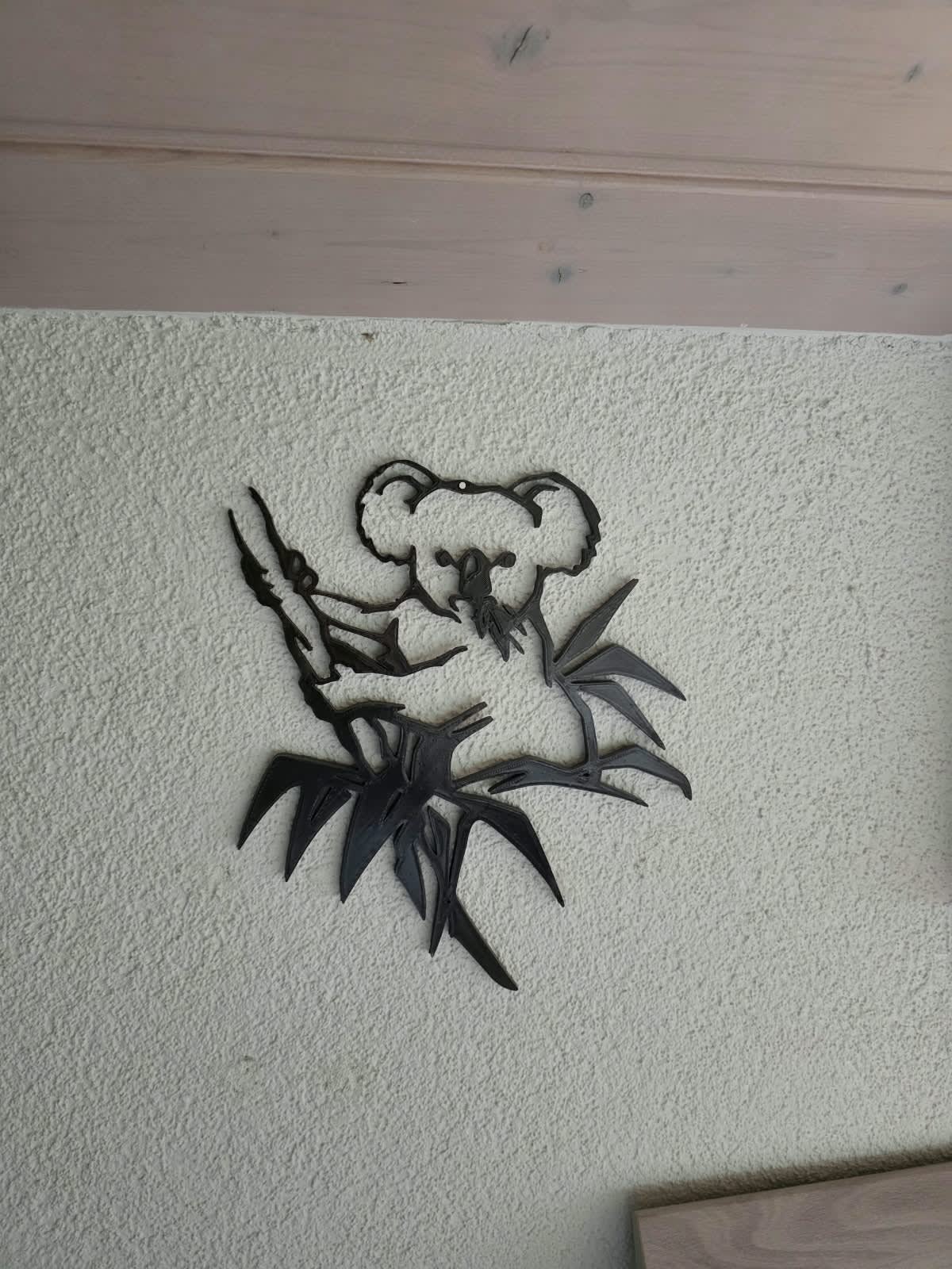 Décoration murale imprimée en 3D