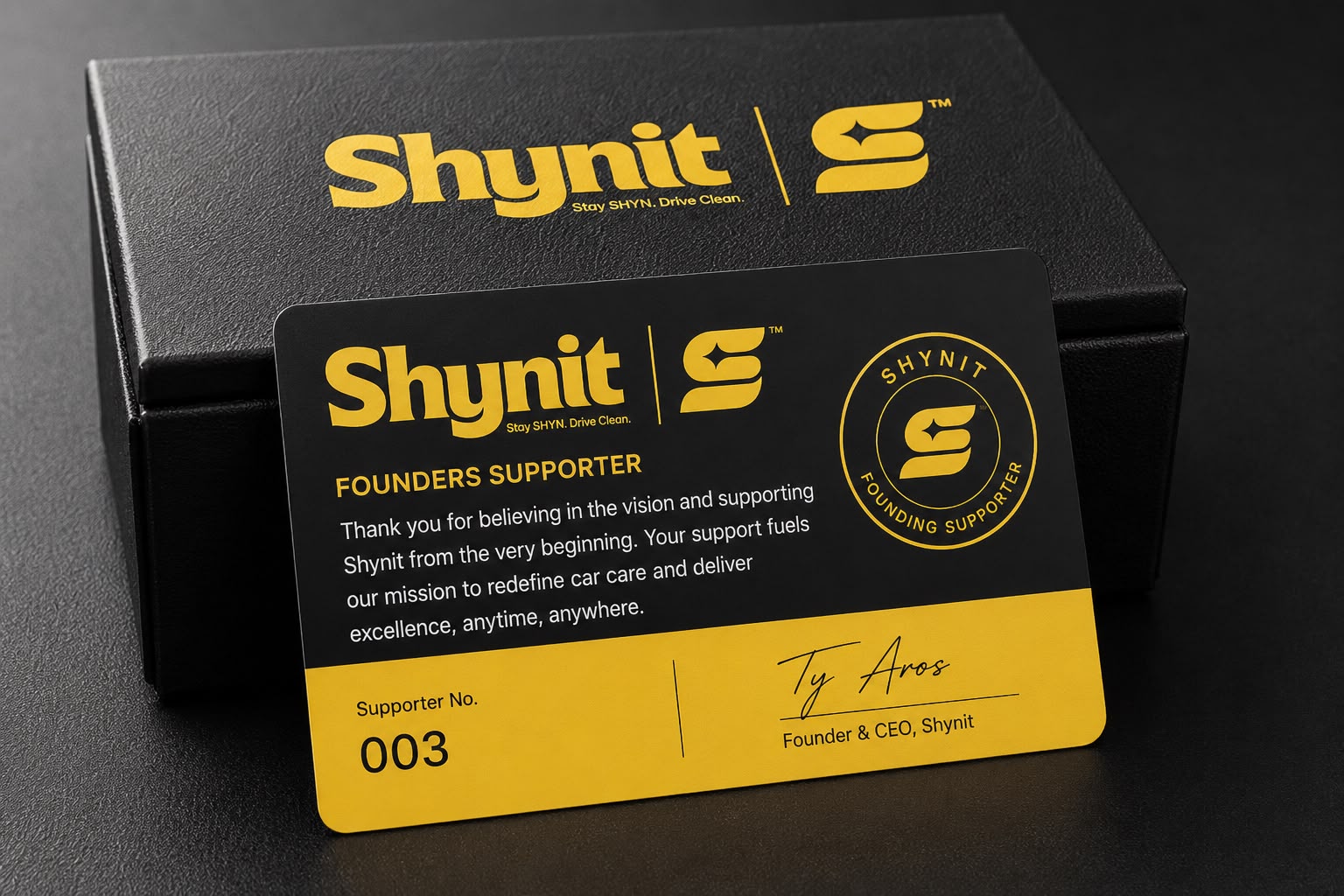 Founding Supporter Card