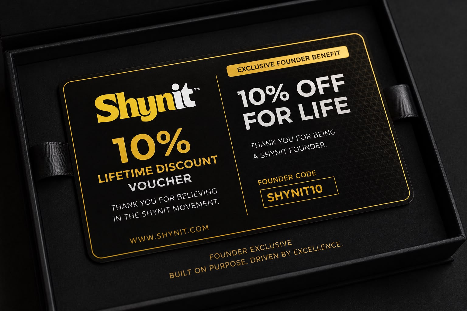 10% Off For Life