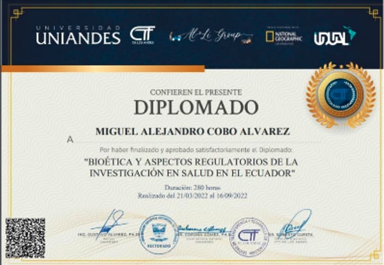 Diplomado en Bioética