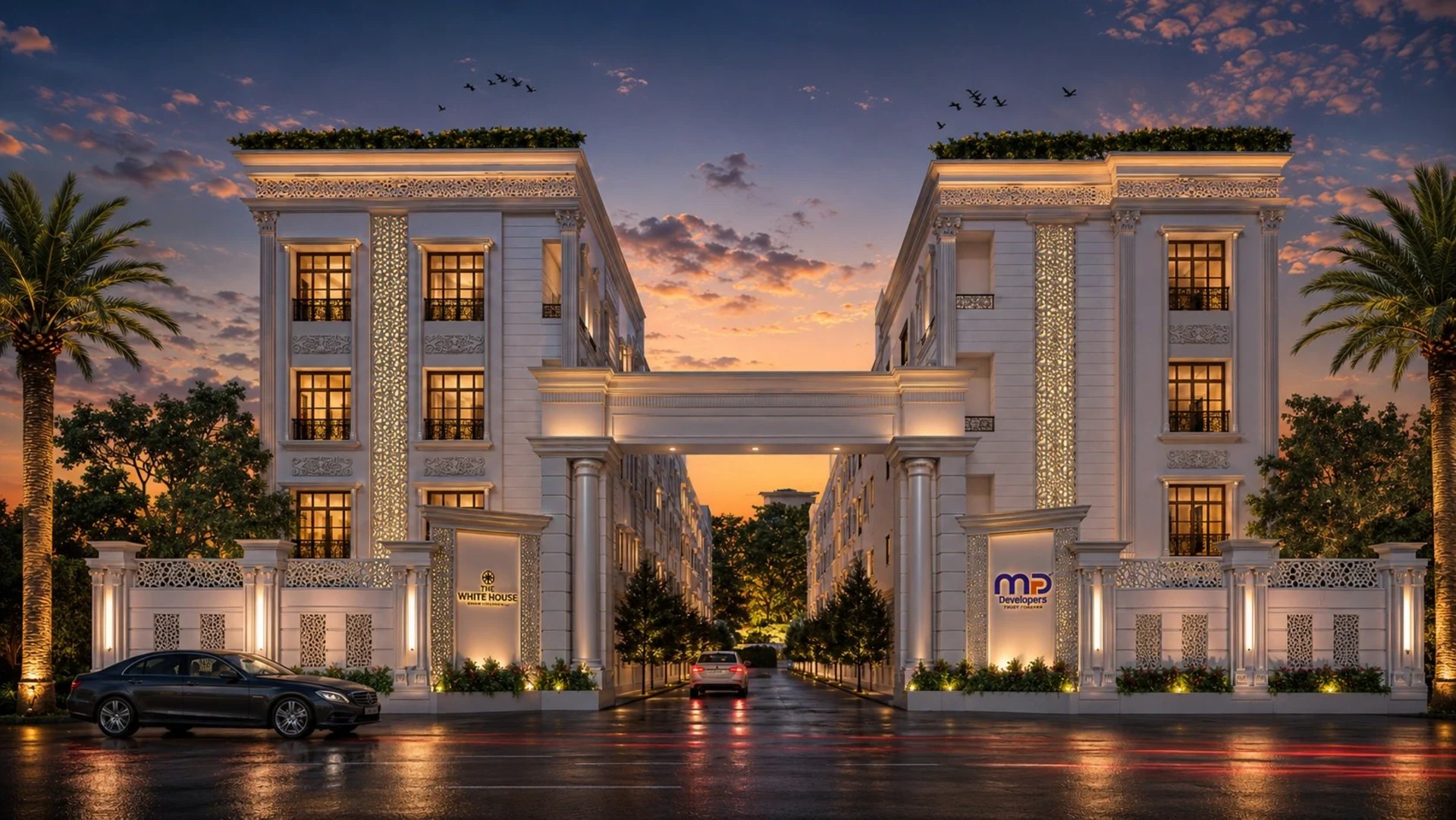 MP The White House in Manapakkam, Chennai