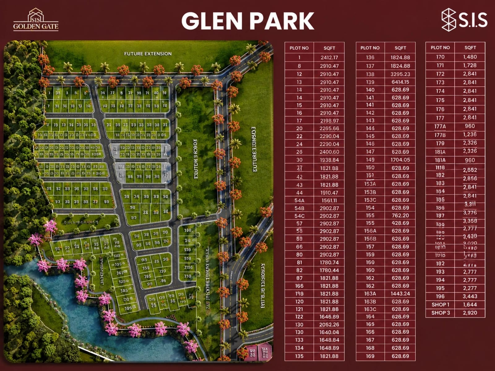 SIS Golden Gate — site layout plan
