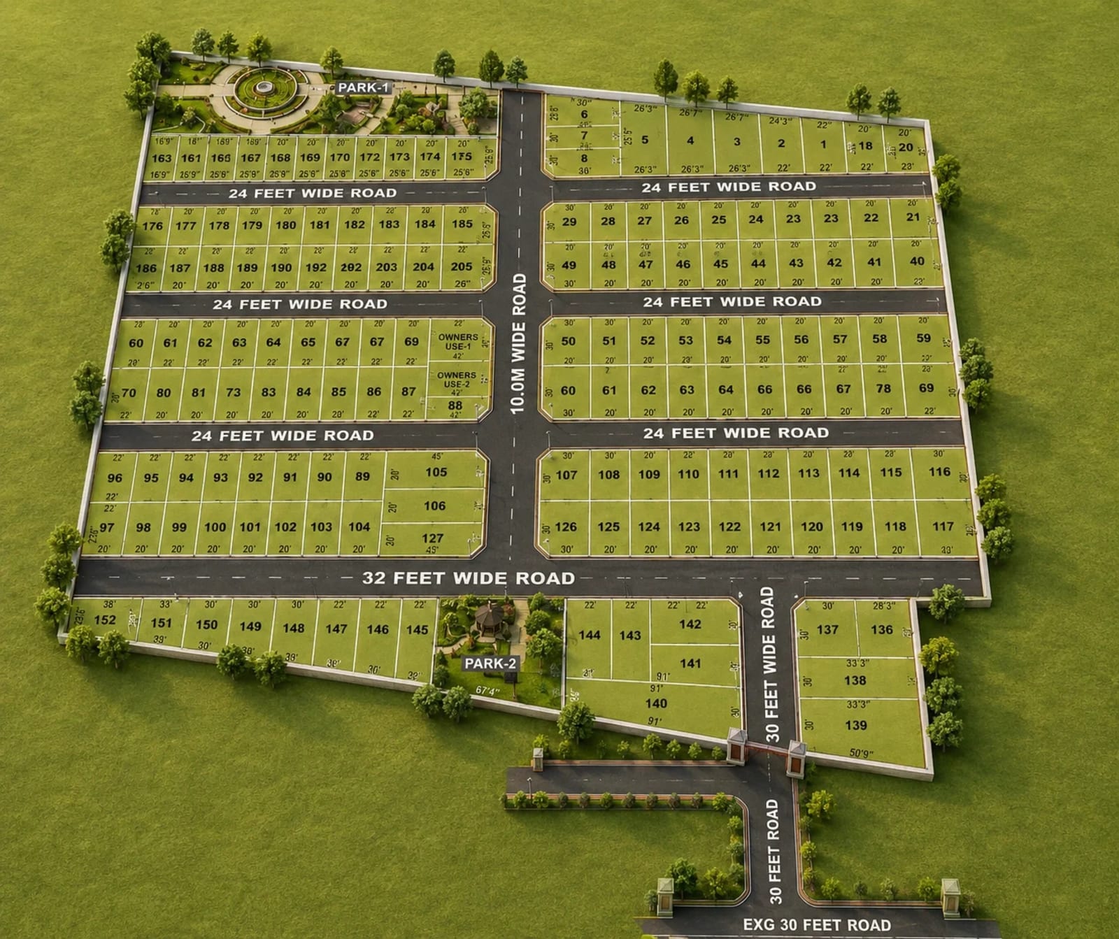 Propshell Sencia — site layout plan