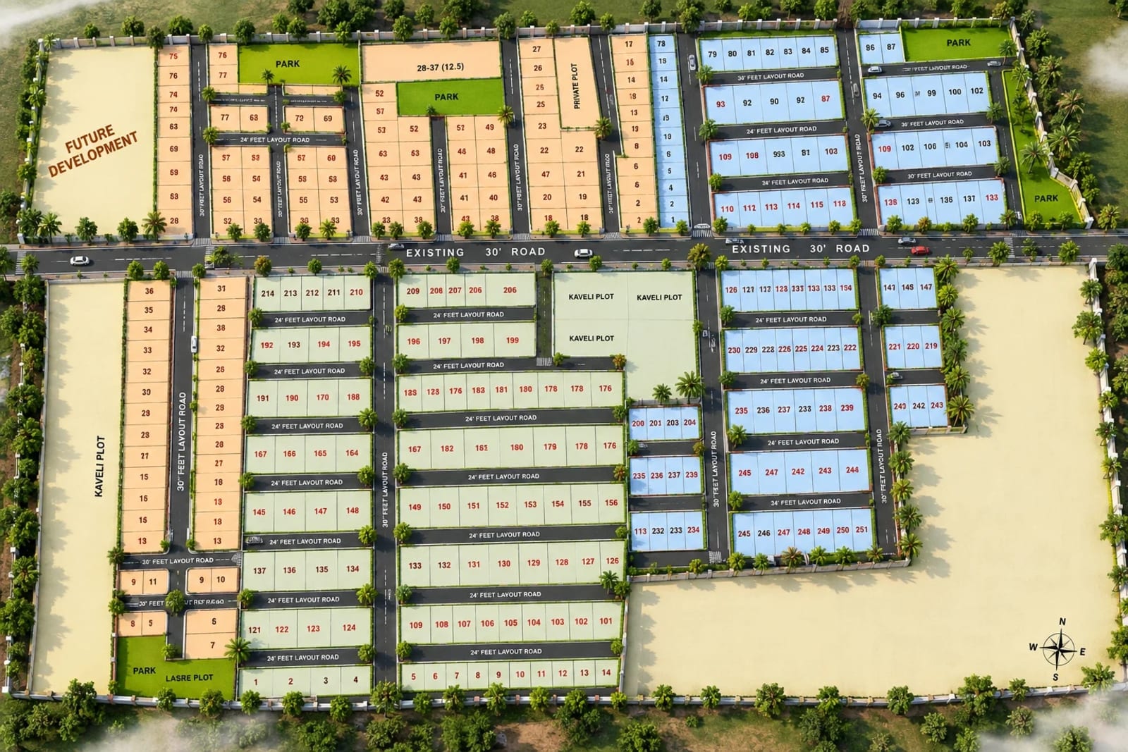 i5 Global City — site layout plan