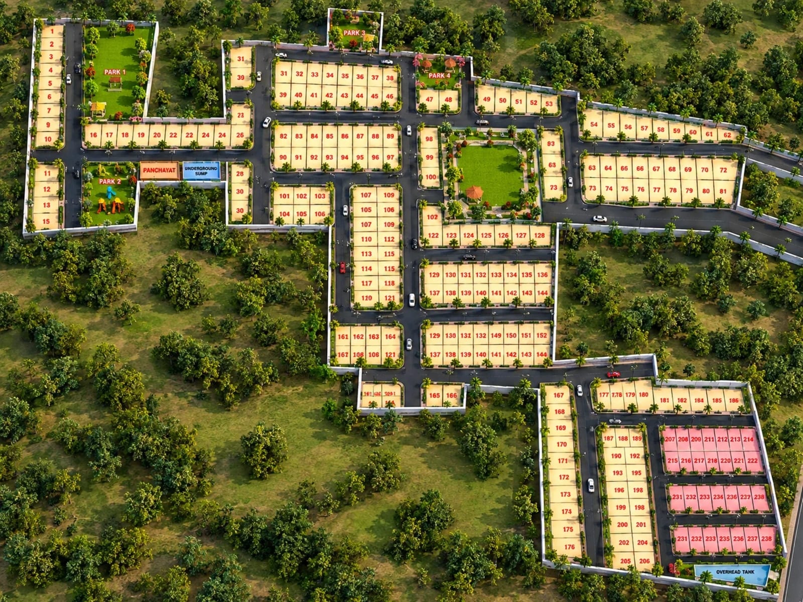 Premier SV Nilayam Phase III — site layout plan