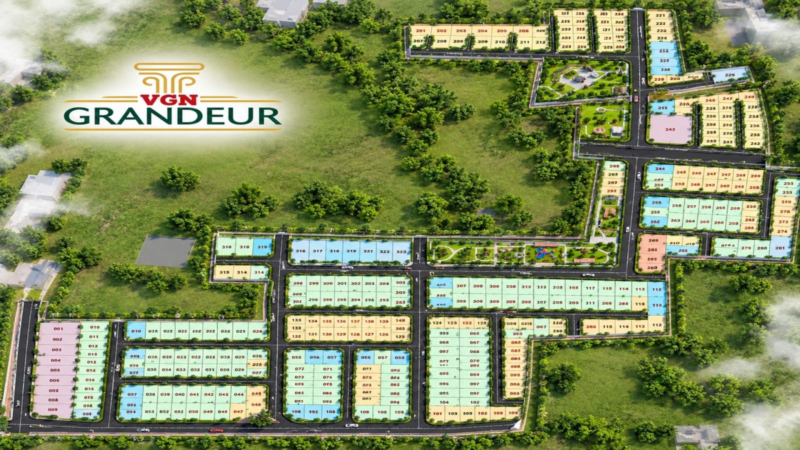 VGN Grandeur — site layout plan