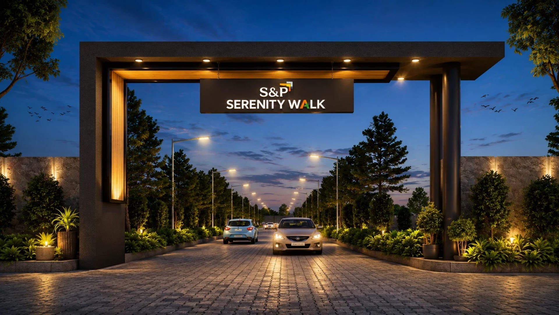 S&P Serenity Walk — view 1