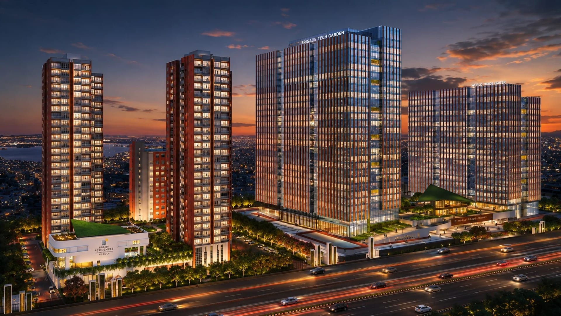Nebula at Brigade Residences in Perungudi, Chennai — view 1