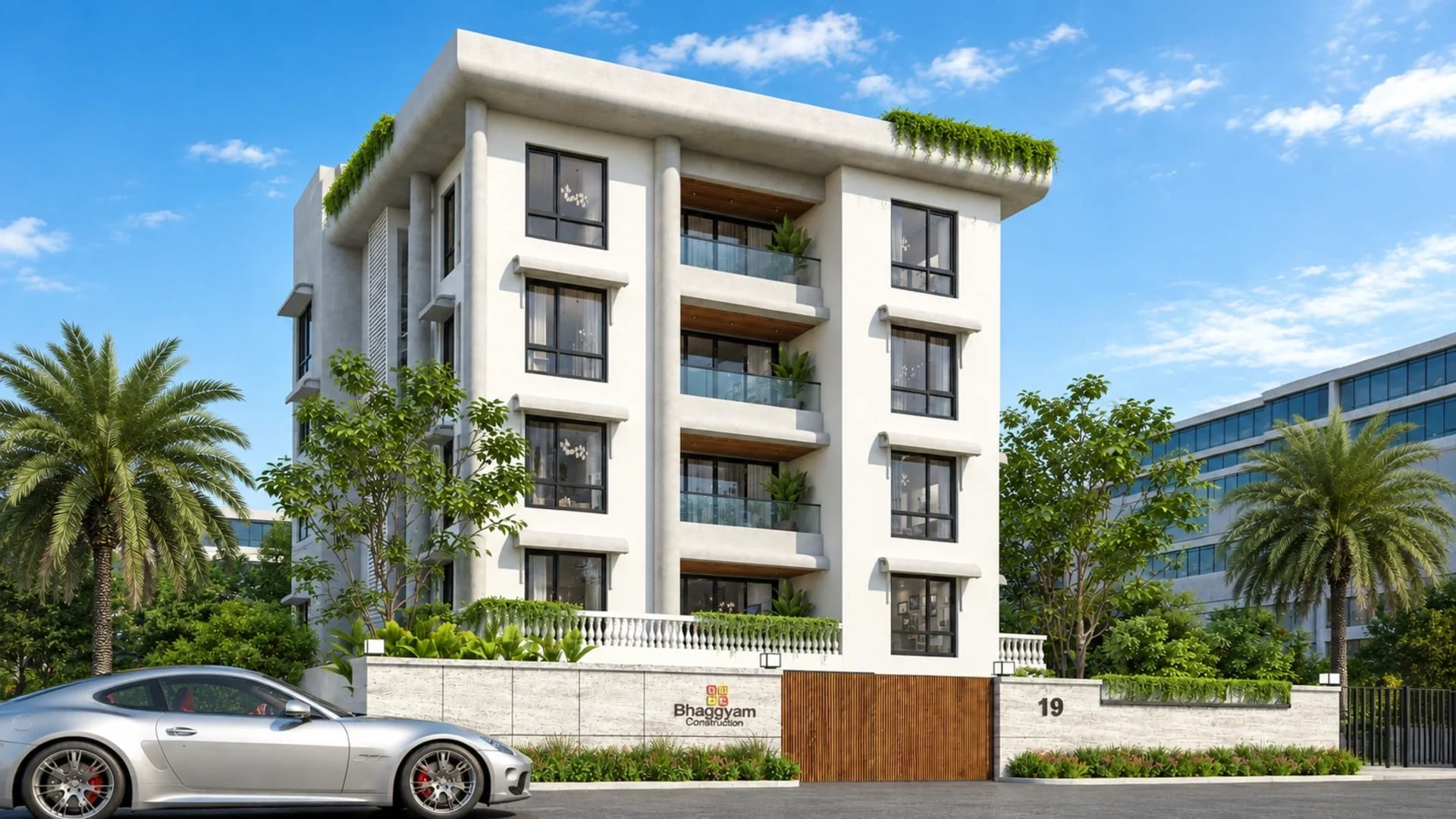 Bhaggyam Saveri – 3 BHK Apartment