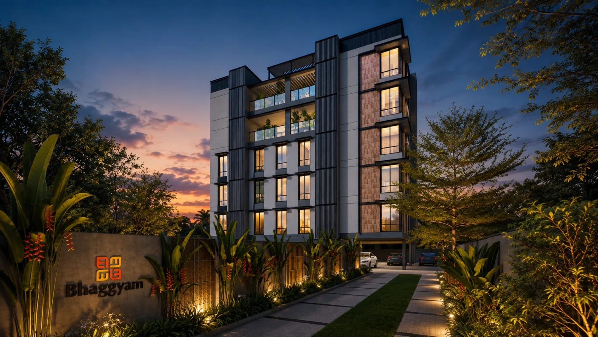 Bhaggyam Dharini – 3 BHK Apartment