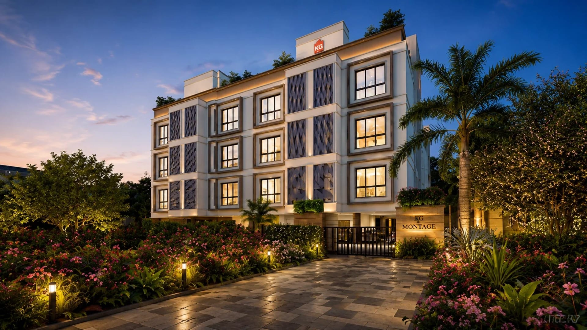 KG Montage – 3 BHK Apartment