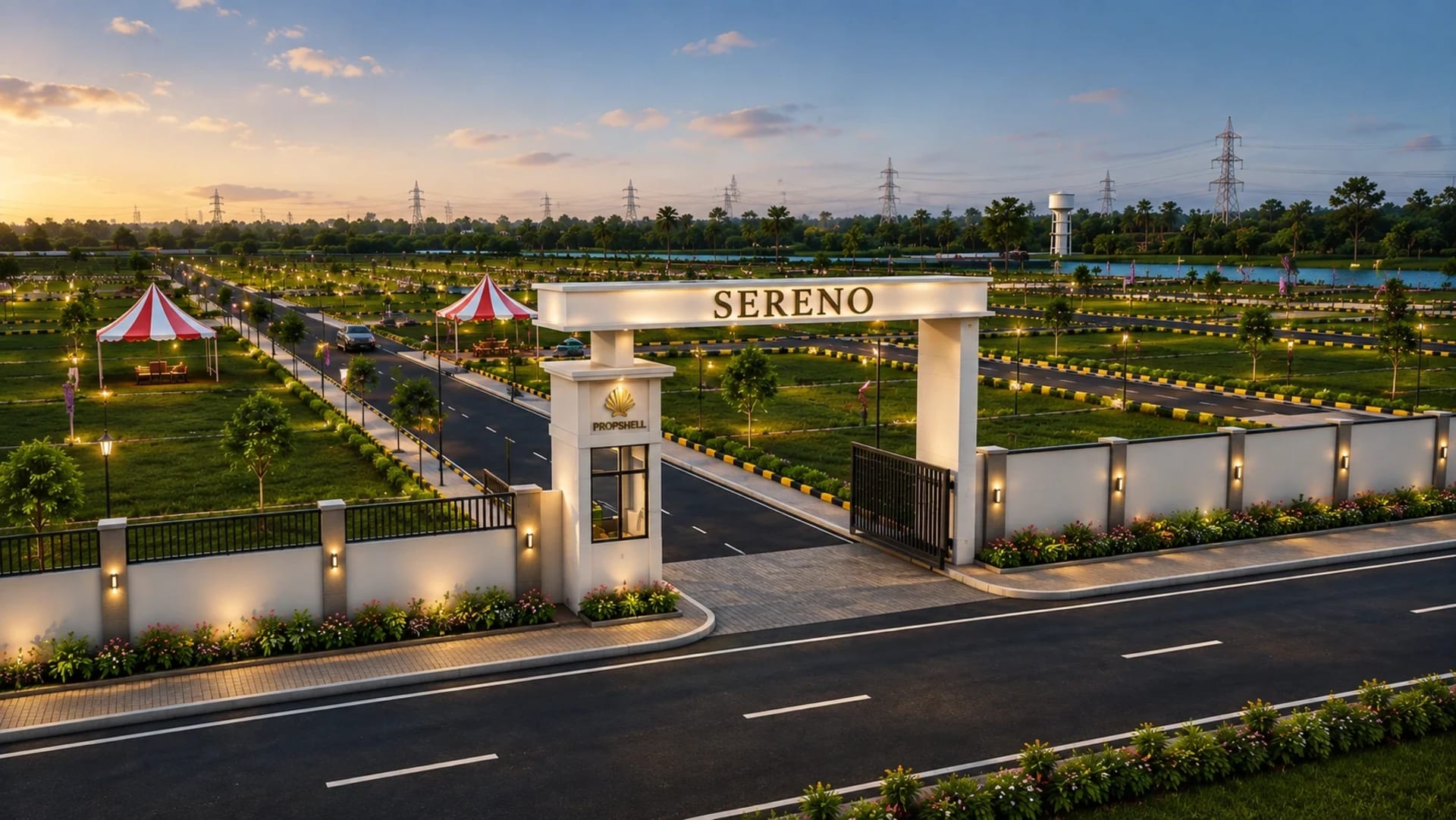 Propshell Sereno – 1892 Sq.Ft. Residential Plot
