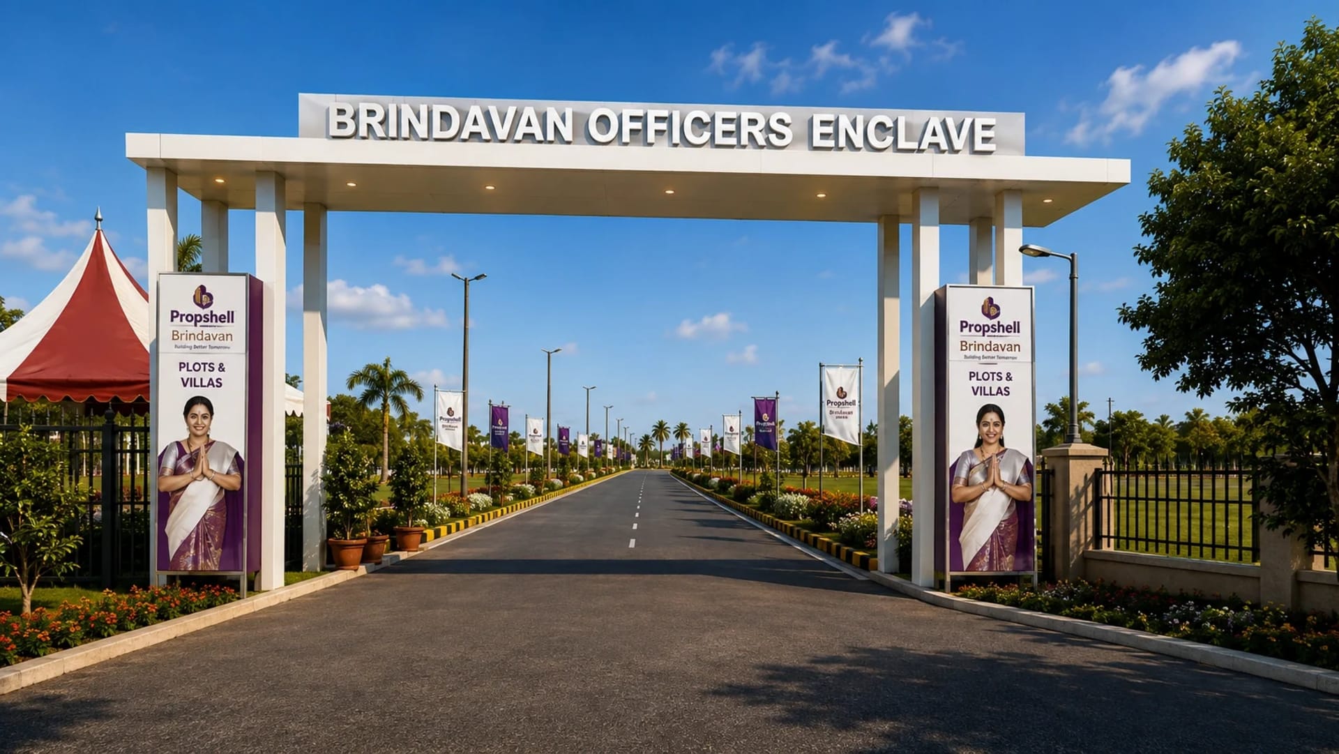 Propshell Brindavan Officers Enclave