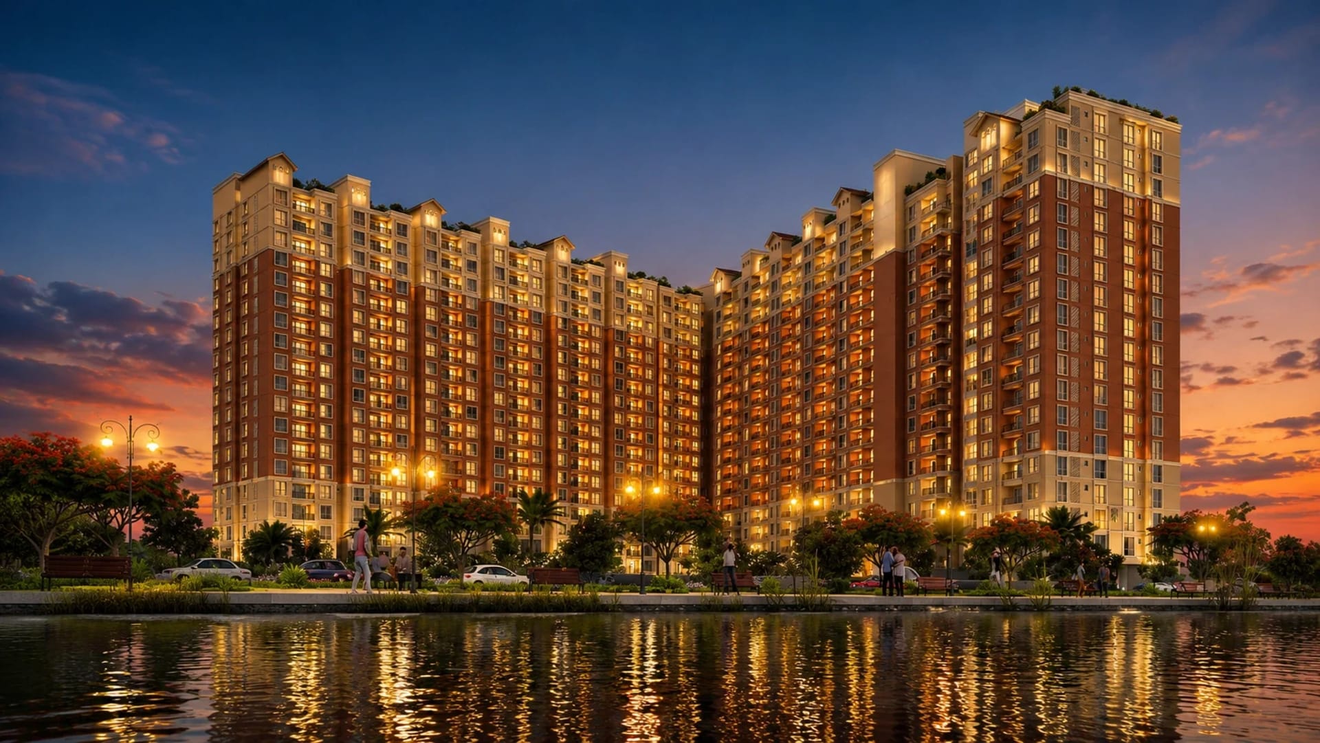 Urbanrise Maheshwari The Lakes Edge in Madhavaram, Chennai — view 1