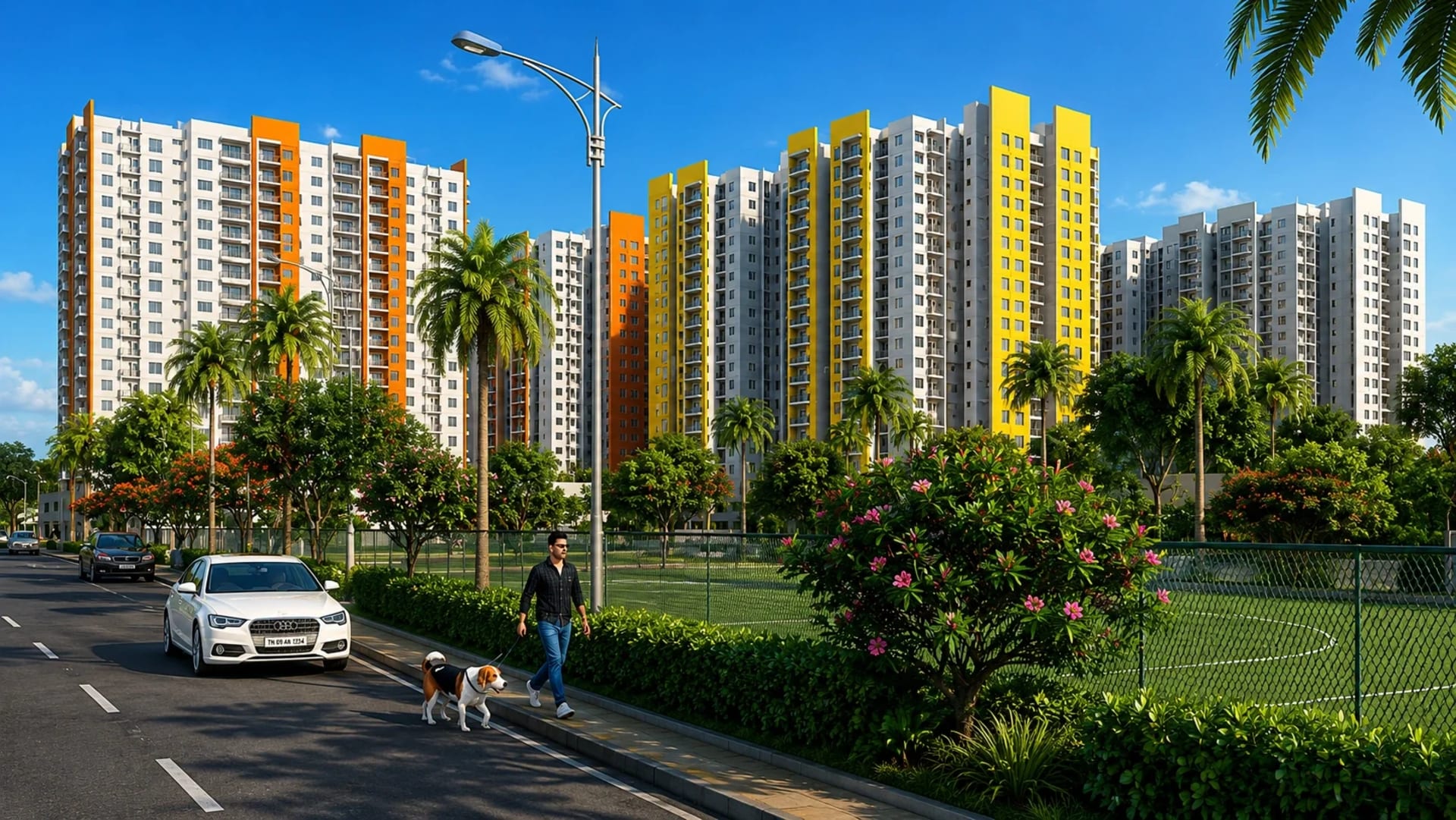 Daffodils Tower in Siruseri, Chennai — view 2
