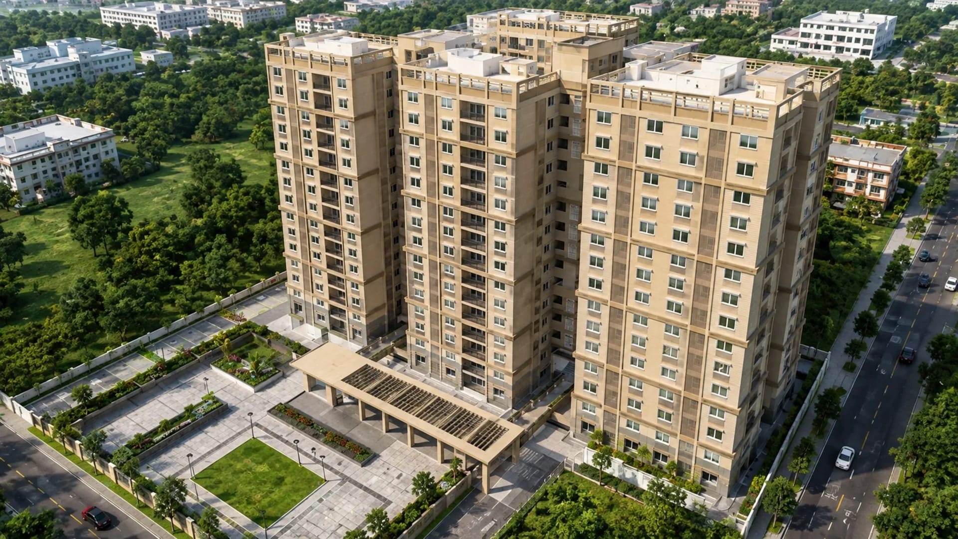 Pacifica Pride Towers in Padur, Chennai — view 3