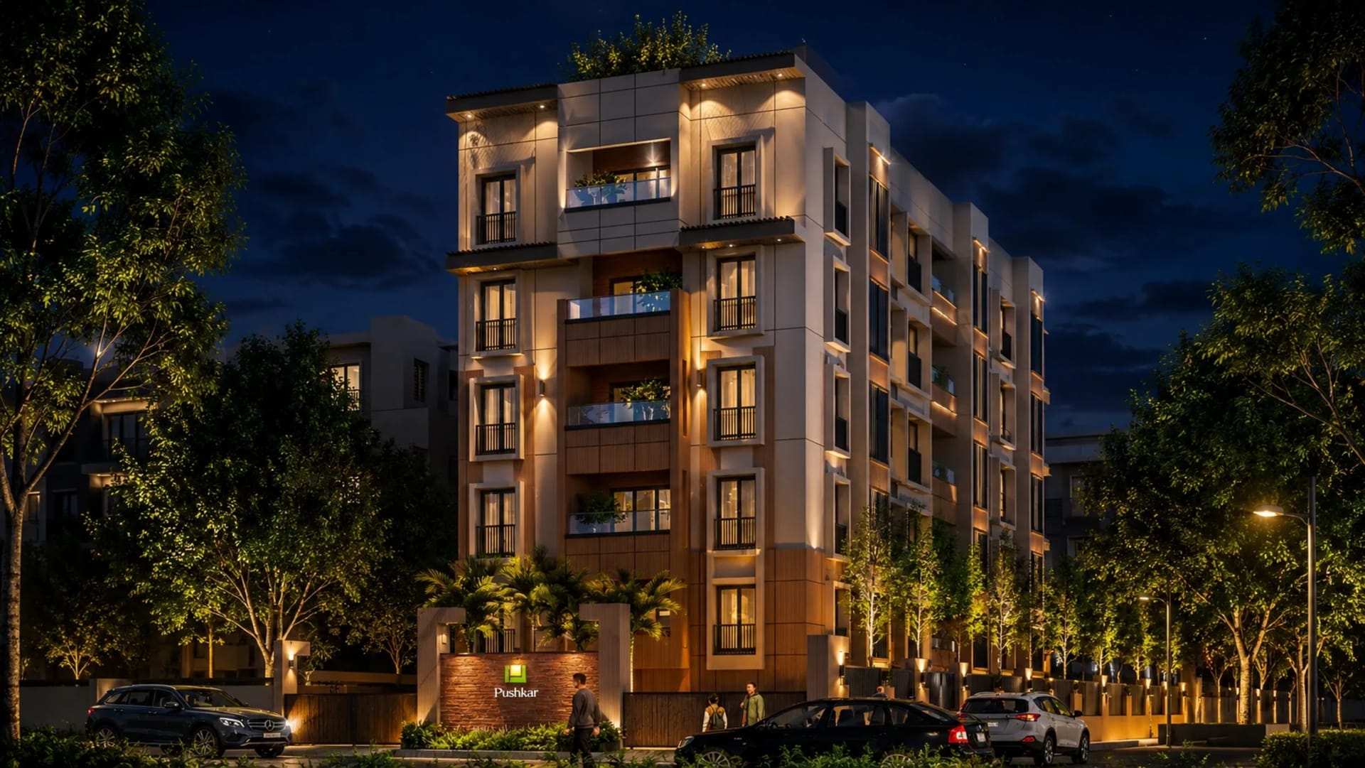 Pushkars Neem – 3 BHK Apartment