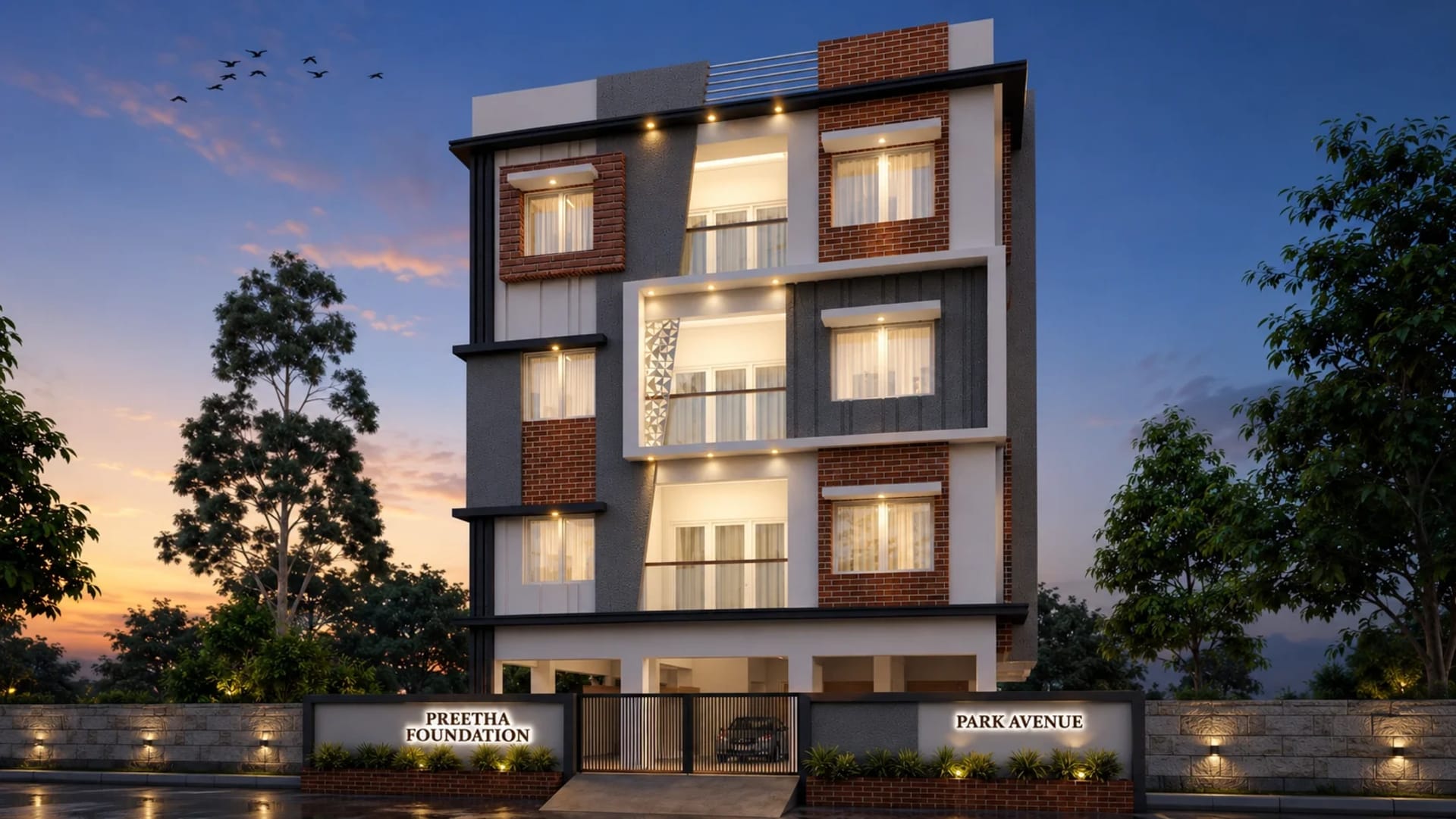 Preetha Park Avenue – 2 BHK Apartment