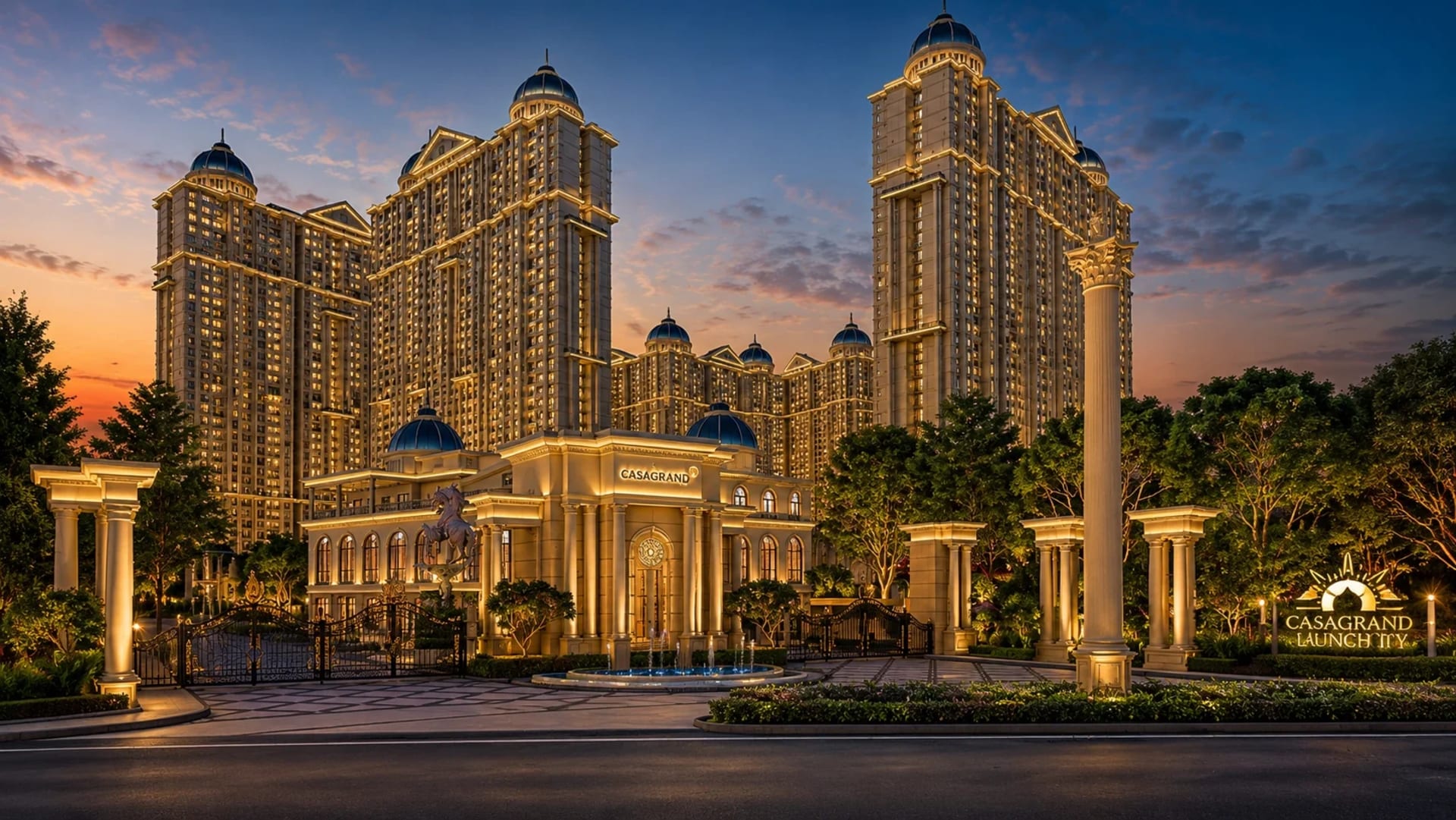 Casagrand Suncity Phase II in Kelambakkam, Chennai — view 1