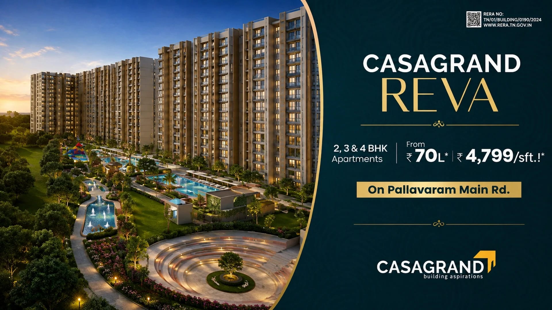 Casagrand Reva in Pallavaram, Chennai