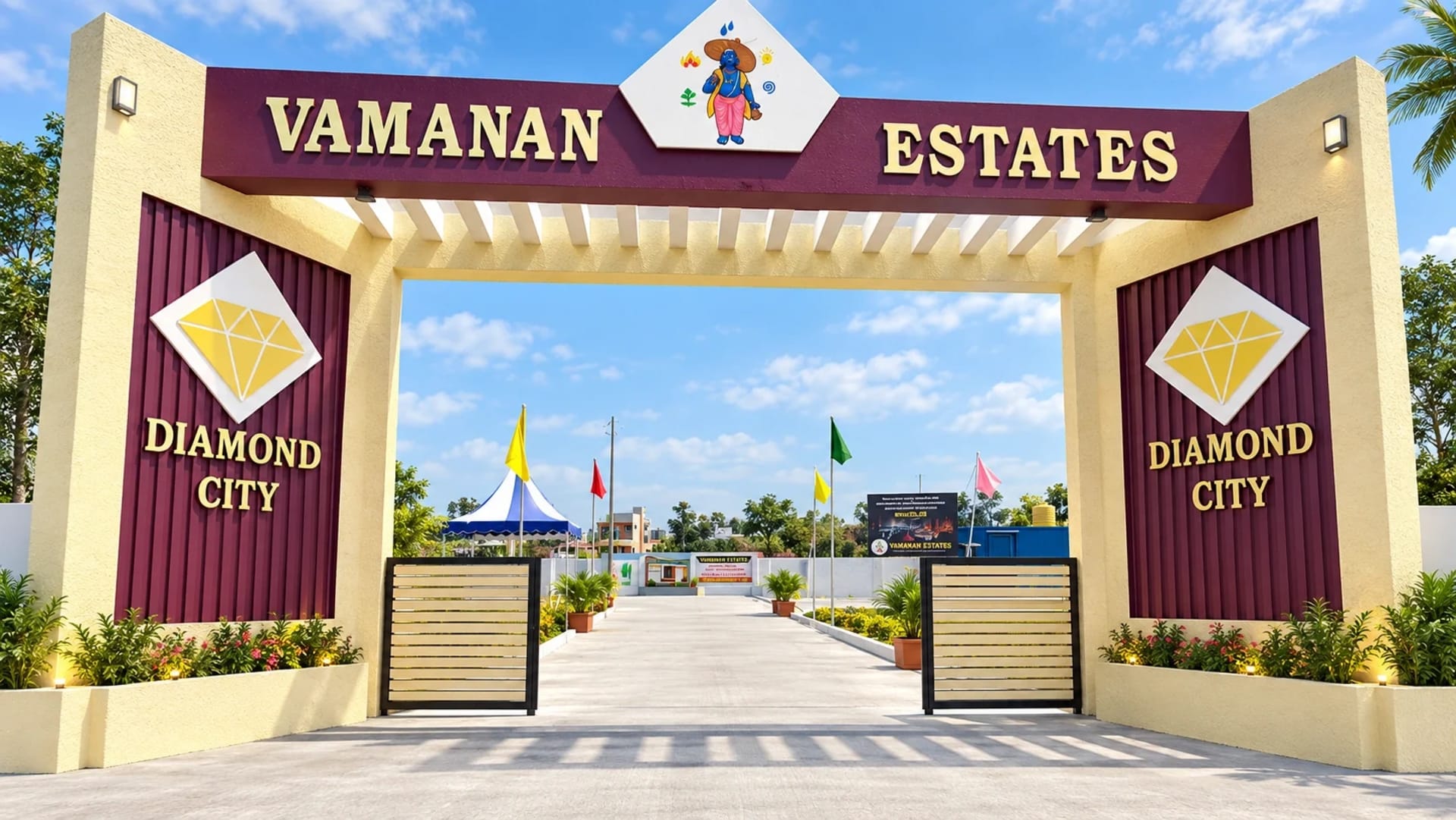 Vamanan Diamond City – 705 Sq.Ft. Residential Plot
