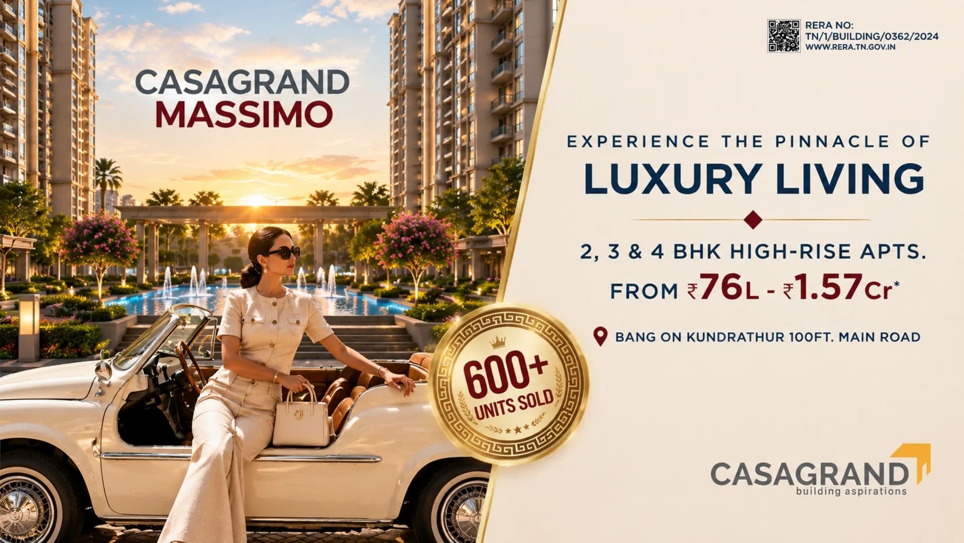 Casagrand Massimo in Kundrathur, Chennai