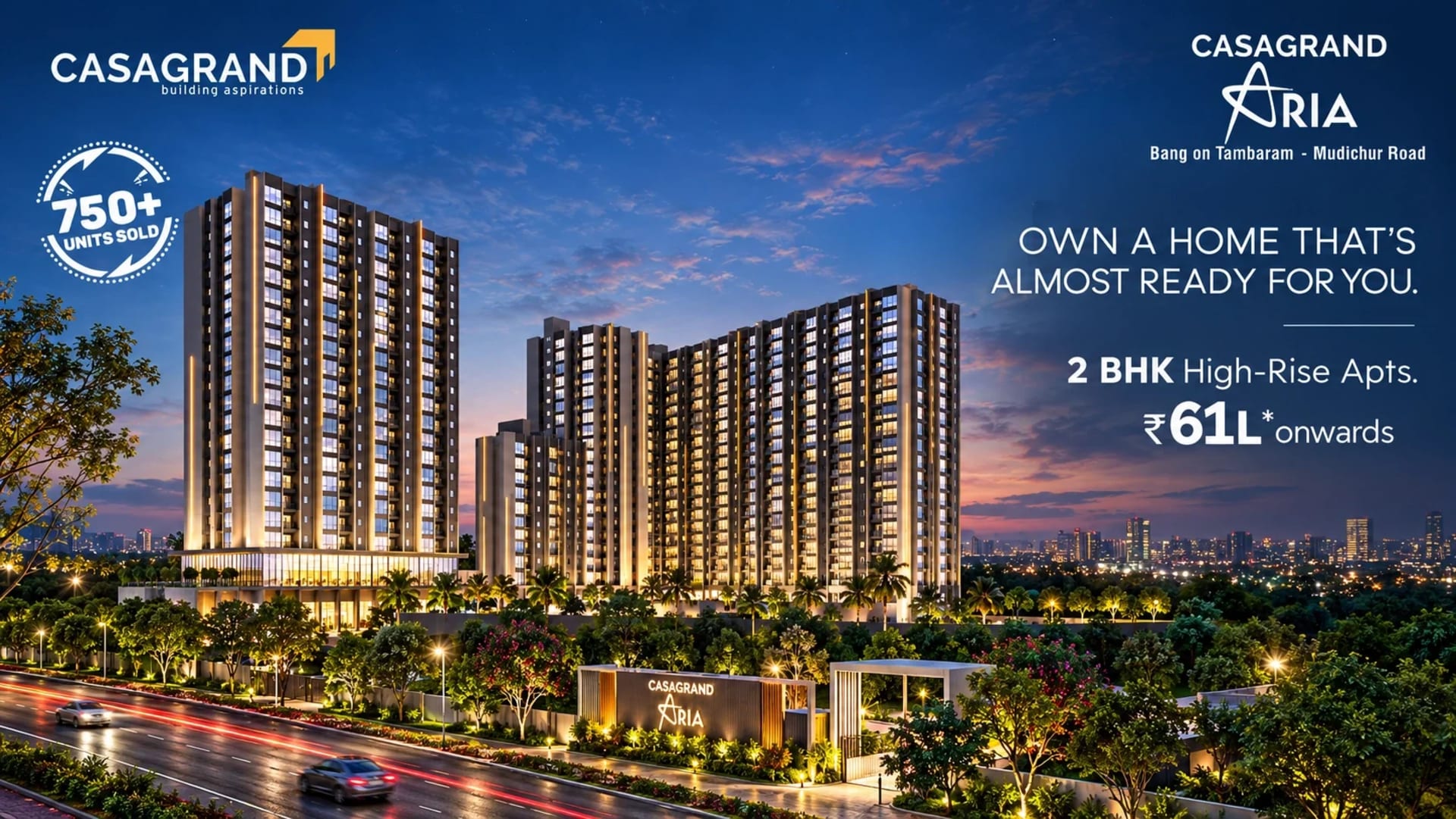 Casagrand Aria in Tambaram, Chennai