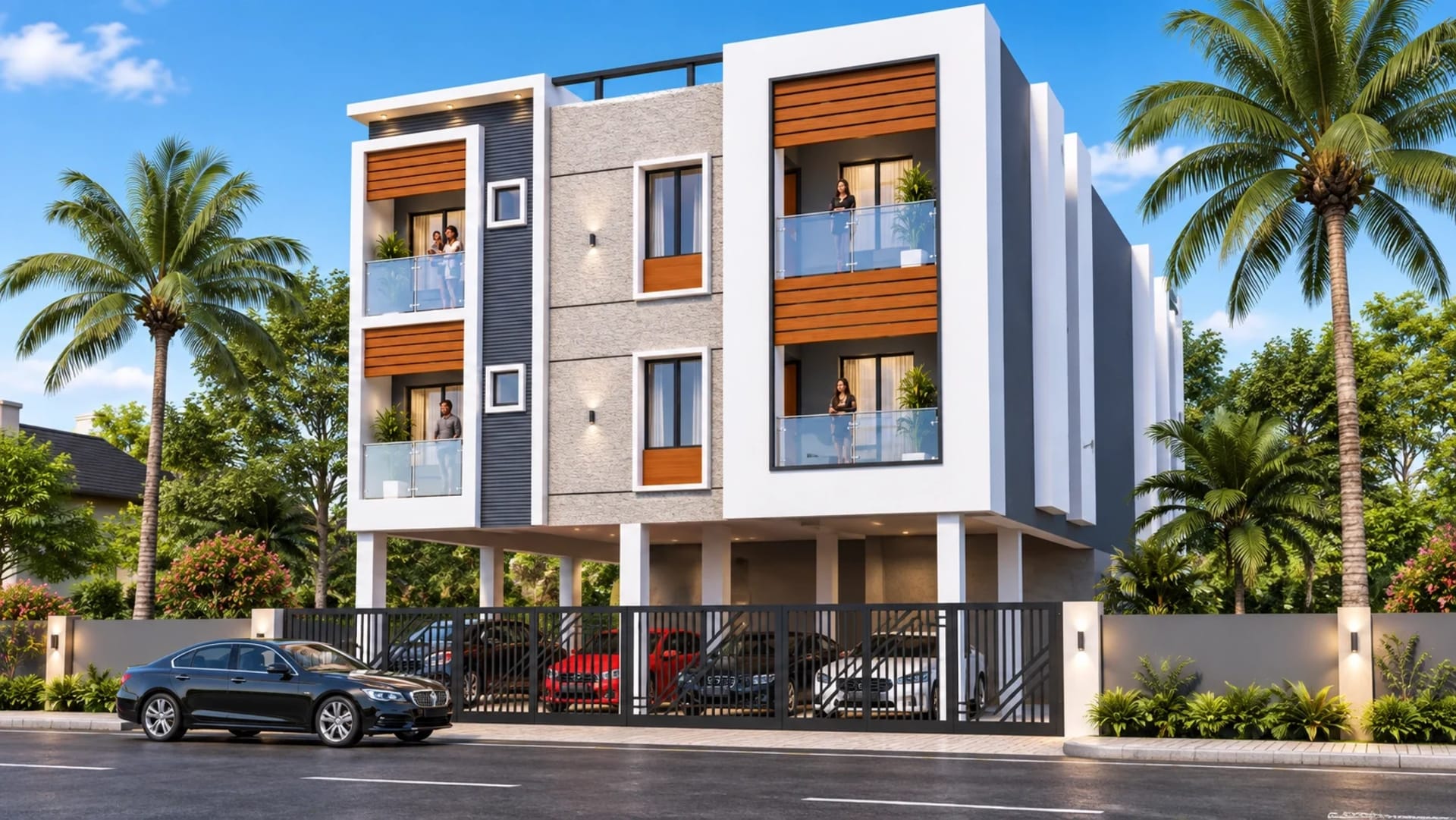 Secretariat Colony in Kolathur, Chennai — view 1