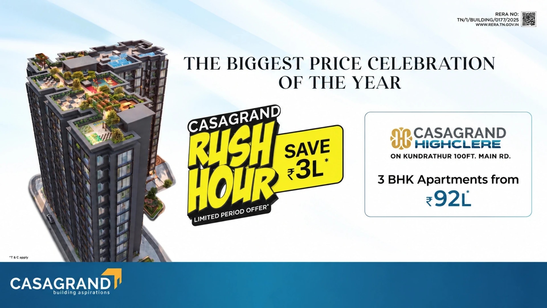 Casagrand Highclere in Kundrathur, Chennai