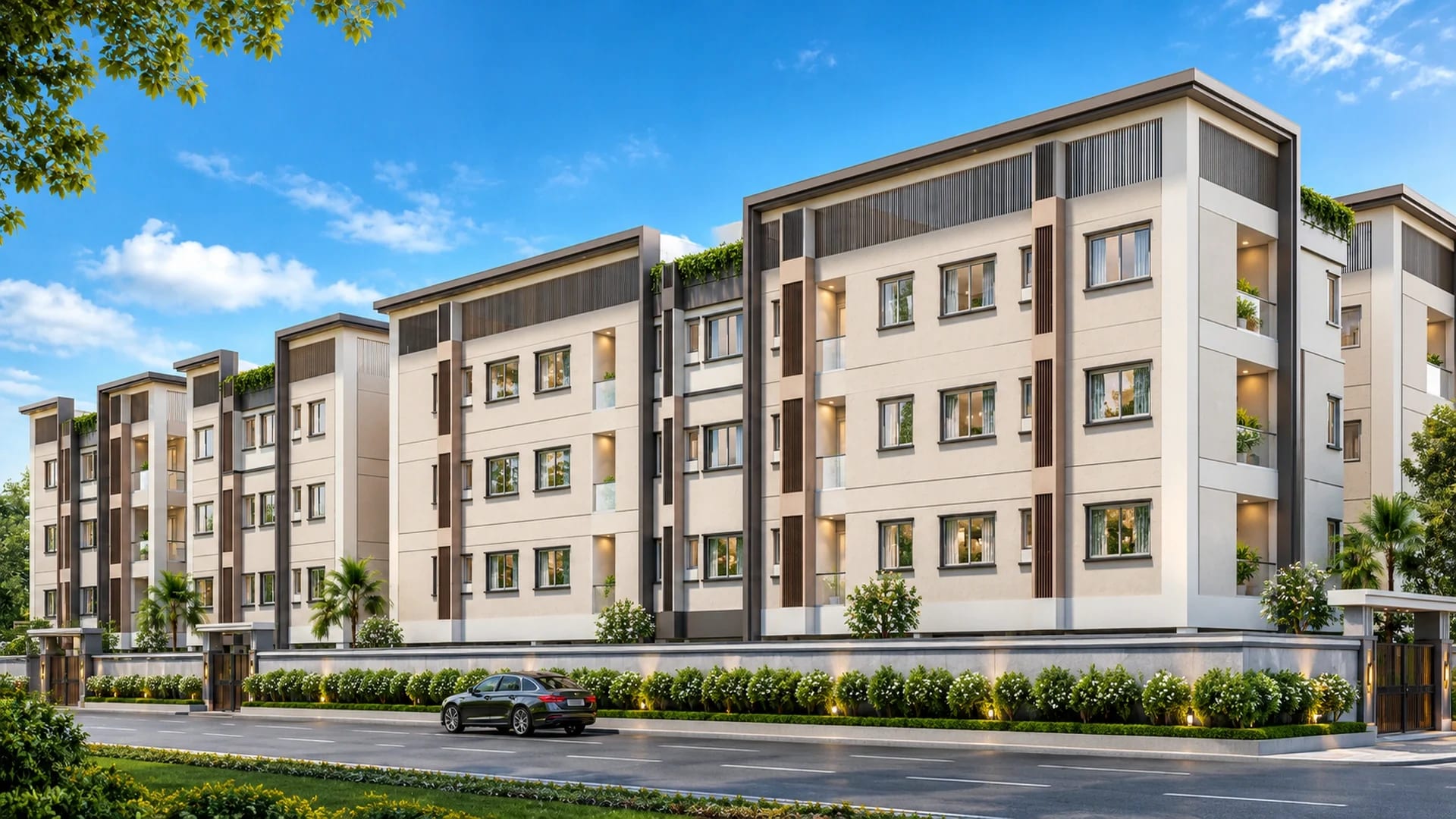 JCS Swathy Viswas Paradise – 2 BHK Apartment