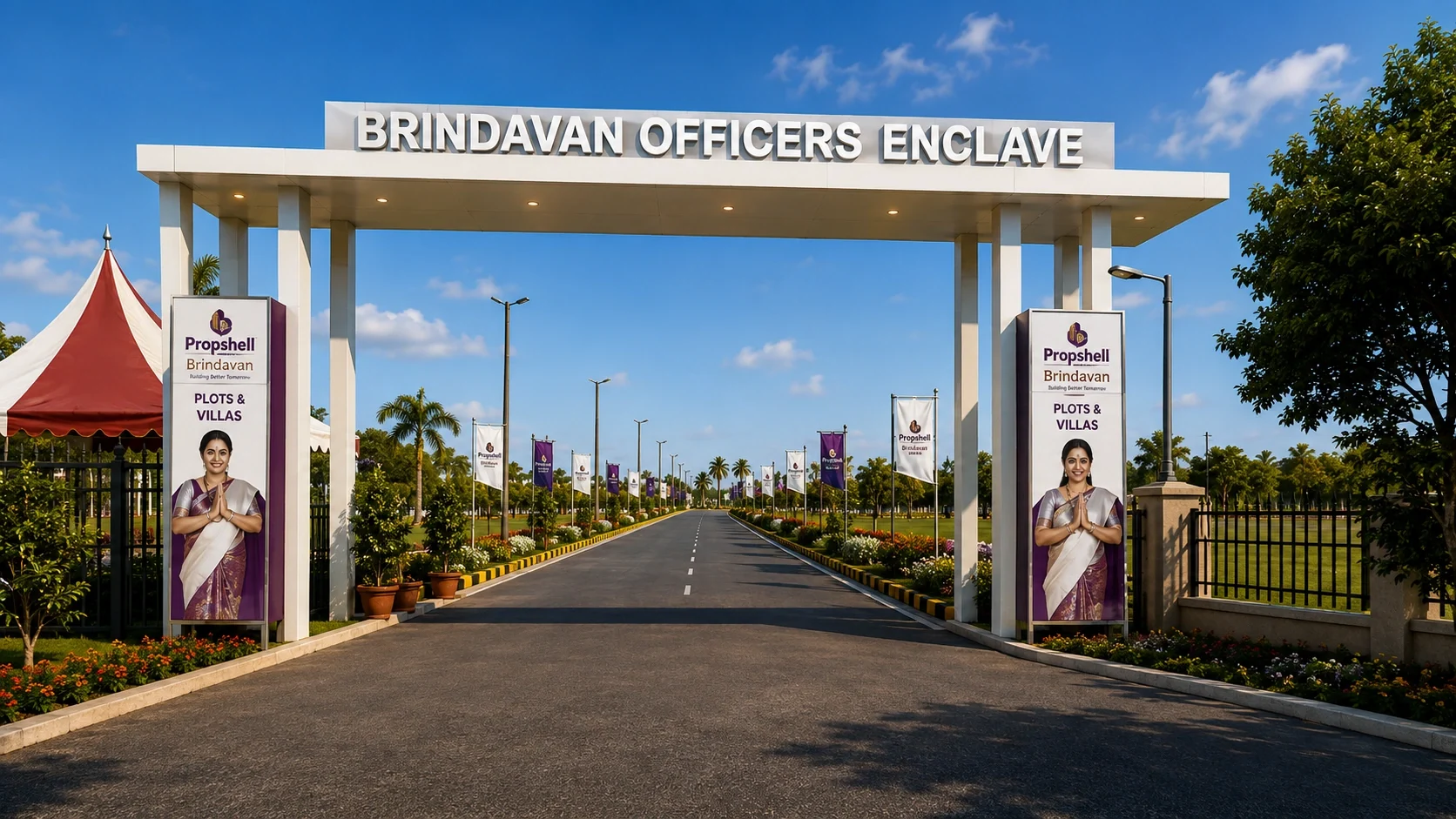 Propshell Brindavan Officers Enclave