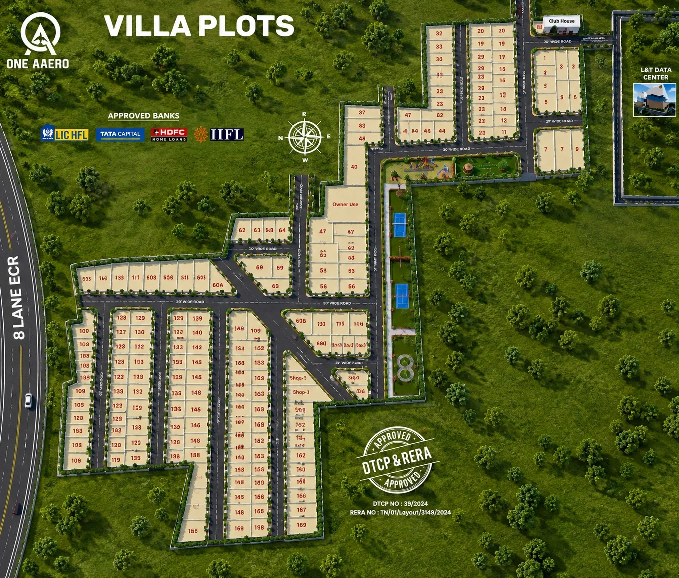 Stepsstone One Aaero Phase 2 — site layout plan
