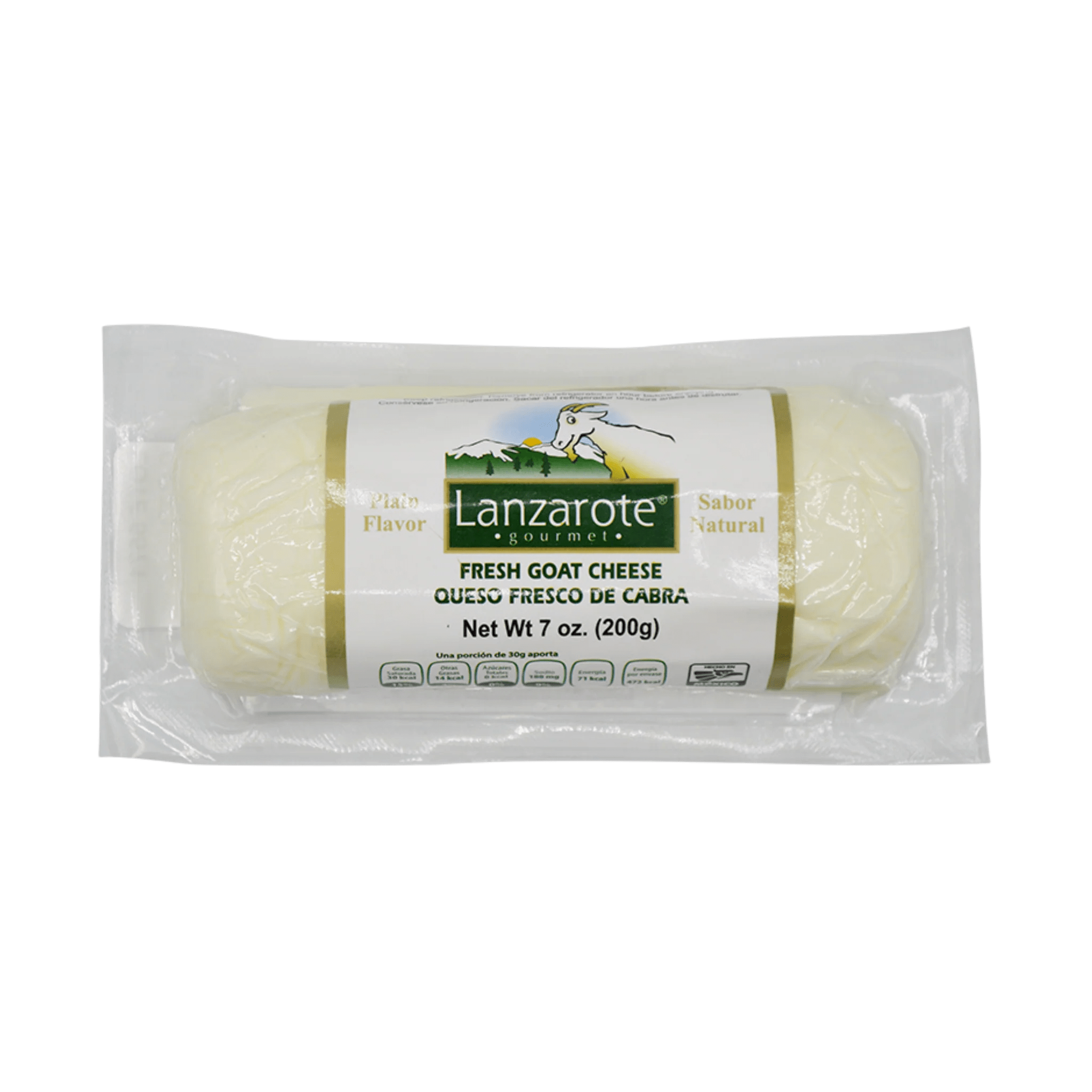 QUESO CABRA NATURAL LANZAROTE PZA C/.200 GRS. - 0